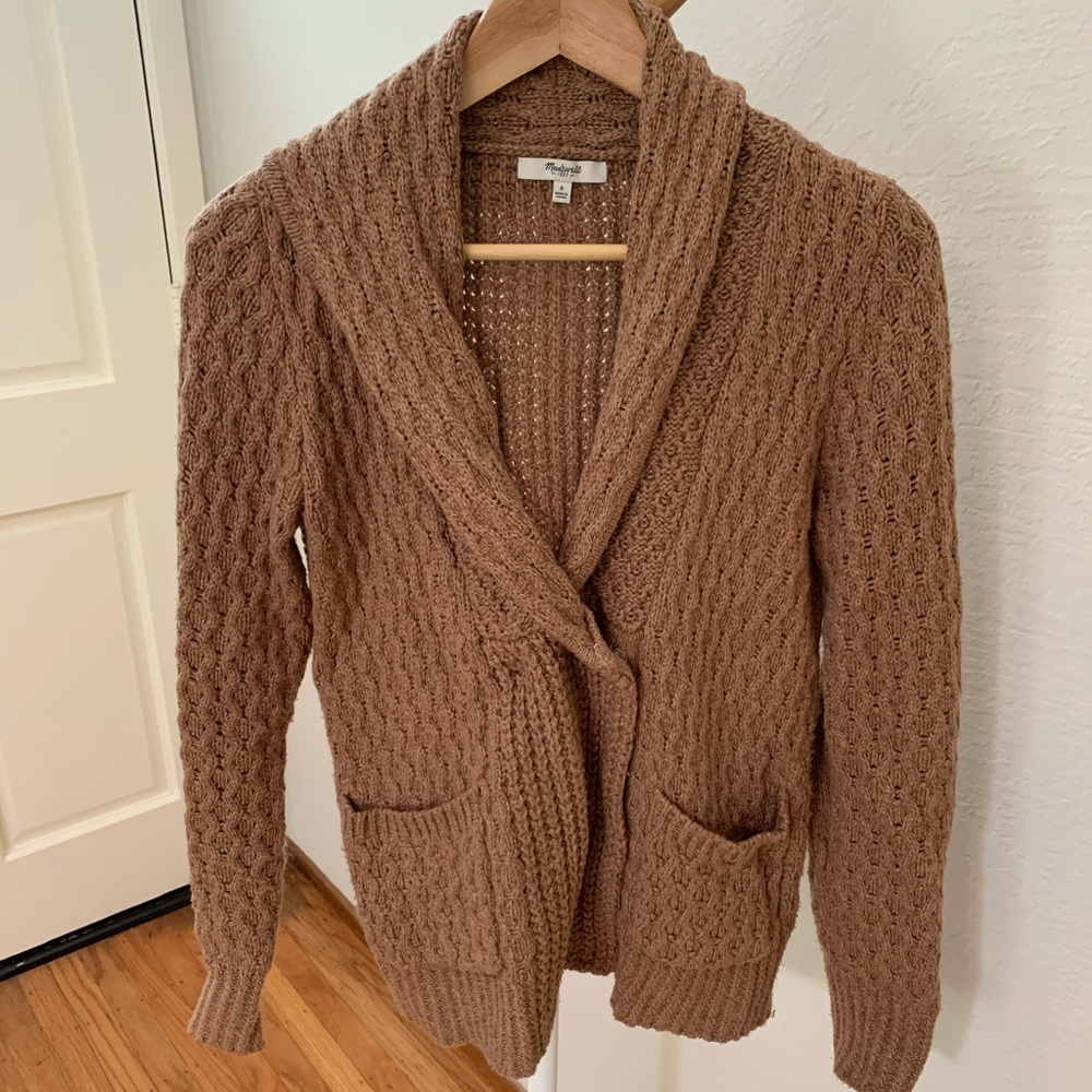 Madewell shawl neck cardigan